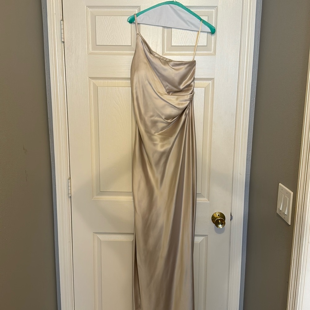 Revelry Champagne Bridesmaid Dress